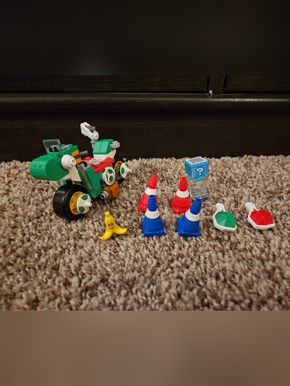 Lego Mario Kart Yoshi Bike